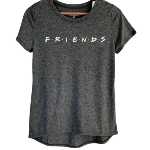 Friends Dark Heathered Gray Graphic Tee - Picture 3 of 4